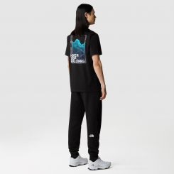The North Face - M Foundation Graphic Tee S/S Tnf Black/Optic Blue