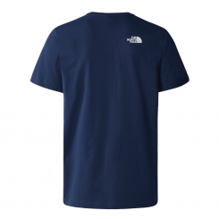 The North Face - M S/S Woodcut Dome Tee Summit Navy