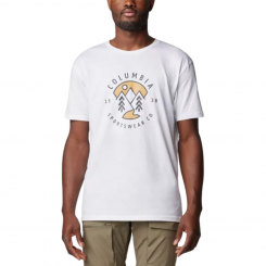 Columbia - M Rapid Ridge Graphic T-Shirt White/Naturally Boundless