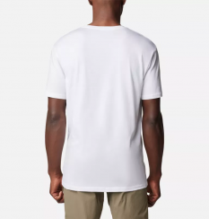 Columbia - M Rapid Ridge Graphic T-Shirt White/Naturally Boundless