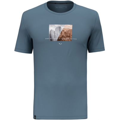 Salewa - M Pure Design Dry T-Shirt Java Blue