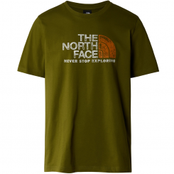 The North Face - M S/S Rust 2 Tee Forest Olive