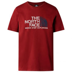 The North Face - M S/S Rust 2 Tee Iron Red