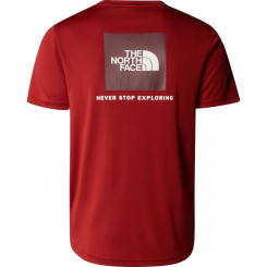 The North Face - M Reaxion Red Box Tee Iron Red