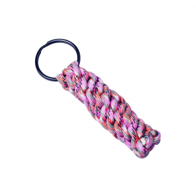 Munkees - Paracord Keychain Pink