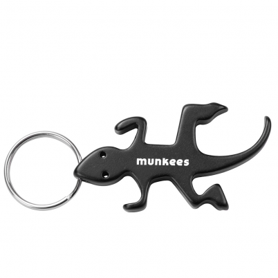 Munkees - Bottle Opener Lizard Black