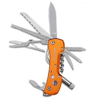Munkees - Taschenmesser Led Orange