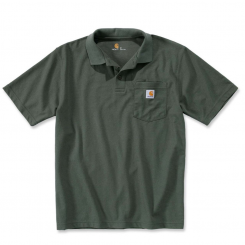 Carhartt - Loose Fit Midweight S/S Pocket Polo Olive