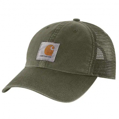 Carhartt - Καπέλο Canvas Mesh Back Cap Basil
