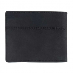 Carhartt - Πορτοφόλι Saddle Leather Bifold Wallet Black