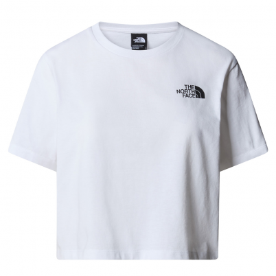 The North Face - W Cropped Simple Dome Tee White