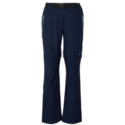 Campagnolo - Woman Zip Off Pant Blue/Provenza