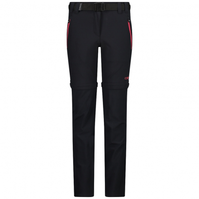 Campagnolo - Kid G Zip Off Pant Antracite/Lotus