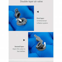 Naturehike - Φουσκωτό Υπόστρωμα 195 x 59 cm