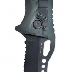 Alpin - Μαχάιρι Κόφτης Ζώνης, Θραύστης Tungsten Black Red