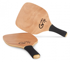 Amiila - Σετ Ρακέτες Παραλίας Grip 12mm Με δίχτυ Μεταφοράς 400gr