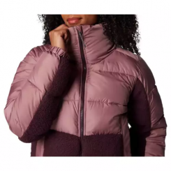 Columbia - W Leadbetter Point™ II Sherpa Hybrid Fig/Moonvista