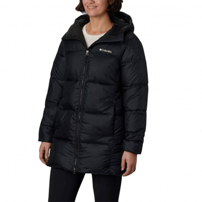Columbia - W Puffect II Mid Hooded Jacket Black