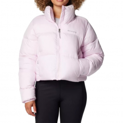 Columbia - W Puffect II Cropped Jacket Pink Dawn