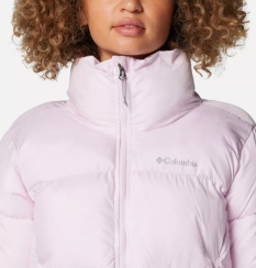 Columbia - W Puffect II Cropped Jacket Pink Dawn