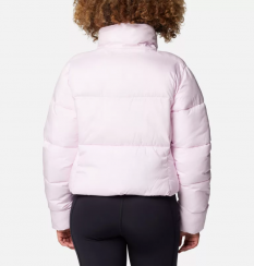 Columbia - W Puffect II Cropped Jacket Pink Dawn