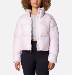 Columbia - W Puffect II Cropped Jacket Pink Dawn