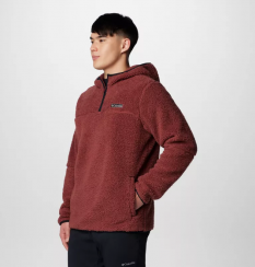 Columbia - Rugged Ridge III Sherpa Pullover Hoodie Spice