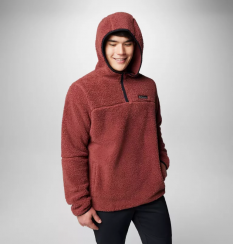 Columbia - Rugged Ridge III Sherpa Pullover Hoodie Spice