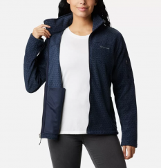 Columbia - W Fast Trek Printed Jacket  Dark Nocturnal Sparkler