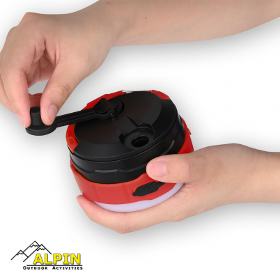 Alpin - 2 Light 500 Lm Power Bank + Dynamo Φακός C...