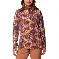 Columbia - Glacial™ IV Print 1/2 Zip Moonvista Tim...