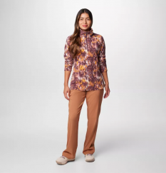 Columbia - Glacial™ IV Print 1/2 Zip Moonvista Timberwild