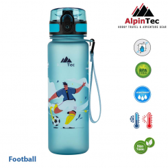 AlpinTec - Football 500 ml Kids Glow Blue
