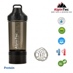 AlpinTec - Protein 500 ml + Μεταλλικός Αναδευτήρας...