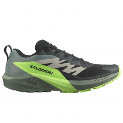 Salomon - Sense Ride 5 Black/Laurel Wreath/Green G...