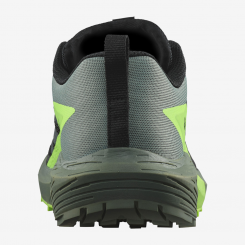 Salomon - Sense Ride 5 Black/Laurel Wreath/Green Gecko