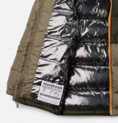 Columbia - Παιδικό Pike Lake II Hooded Jacket Stone Green/Greenscape