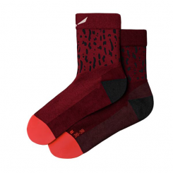 Salewa - W Mountain Trainer Sal Merino Quarter Shocks Flame