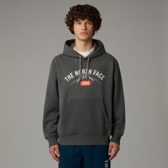 The North Face - Varsity Graphic Hoodie Midnight Tnf Medium Grey Heather