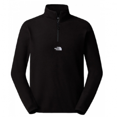 The North Face - Glacier 1/4 Zip Fleece Embr TNF B...