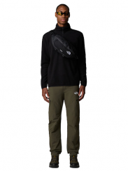 The North Face - Glacier 1/4 Zip Fleece Embr TNF Black/NPF