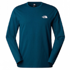 The North Face - M  L/S Simple Dome Tee Midnight P...