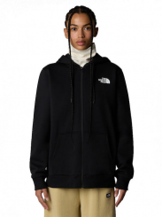 The North Face - W Simple Dome Full Zip Hoodie Tnf Black