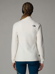 The North Face - W 100 Glacier Full Zip White Dune NPF