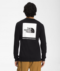 The North Face - M L/S Box Never Stop Exploring Tee Tnf Black