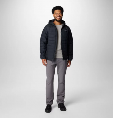 Columbia - Powder Lite II Hooded Jacket Black