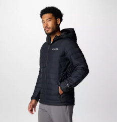 Columbia - Powder Lite II Hooded Jacket Black