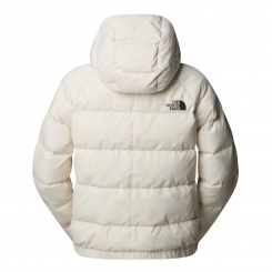 The North Face - W Hyalite Down Hoodie Jacket White Dune
