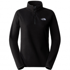The North Face - W 100 Glacier 1/4 Zip Eu Tnf Blac...