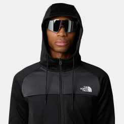 The North Face - M Reaxion FL Full Zip Hood Tnf Black/Asphalt Grey
